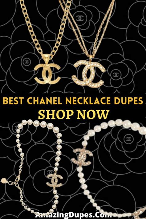 amazon chanel dupe|fake chanel necklace.